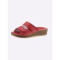 Pantolette CLASSIC, Damen, Gr. 37, rot, Glattleder, feminin, Schuhe