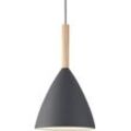 Pendelleuchte "Pure 20", braun (holzfarben, grau), Ø 20cm H: 35cm, DESIGN FOR THE PEOPLE, Lampen, Hängeleuchte, Hängelampe