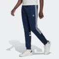 Sporthose ADIDAS ORIGINALS "ADICOLOR CLASSICS CUTLINE HOSE" Gr. M, N-Gr, blau (night indigo), Herren, Obermaterial: 52% Baumwolle, 48% Polyester, Hosen