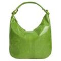 Shopper BRUNO BANANI Gr. B/H/T: 40cm x 33cm x 4cm onesize, grün Damen Taschen echt Leder