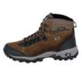 Wanderschuh LICO "Trekkingstiefel Milan", Gr. 48, braun, Veloursleder, Schuhe Schnürboots Wanderstiefel Outdoorschuh Trekkingboots