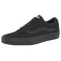 Sneaker VANS "Ward" Gr. 41, schwarz Schuhe Sneaker low Skaterschuh aus textilem Canvas-Material