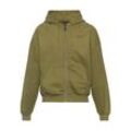 Sweatjacke SEAN JOHN "Sean John Herren", Herren, Gr. L, grün (olive), 100% Baumwolle, Langarm, Sweatjacken