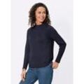 Strickpullover CASUAL LOOKS "Pullover" Gr. 36, blau (marine) Damen Pullover