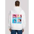 Kapuzenpullover F4NT4STIC "Heidi Logo Heroes of Childhood", Herren, Gr. L, weiß, Obermaterial: 100% Baumwolle, casual, oversize, Langarm, Pullover, Nostalgie, Retro Print, Kinderserie