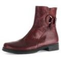 Stiefelette GABOR Gr. 36, rot (dunkelrot) Damen Schuhe Blockabsatz, Boots, Businesschuh mit Best Fitting Funktion