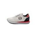 Sneaker SERGIO TACCHINI "VENEZIA Herren" Gr. 43, Normalschaft, bunt (weiß, navy, rot) Herren Schuhe Sneaker Herren, Sneakers, Sportschuhe, Laufschuhe Retro, Outdoor, Sale