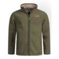 Fleecejacke ARCTIC SEVEN "ASZeroo", Herren, Gr. XXL, grün (olive), Obermaterial: 100% Polyester; Innenmaterial: 100% Polyester, Jacken, mit hoch schließendem Stehkragen