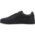 Sneaker PUMA "CARINA L" Gr. 36, schwarz (puma schwarz, puma team gold) Schuhe