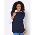 Pullunder CASUAL LOOKS "Pullunder" Gr. 44, blau (marine) Damen Pullover