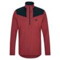 Sweater ZIENER "JONGA", Herren, Gr. 46, rot, Obermaterial: 1. 88% Polyester (recycelt), 12% Elasthan, 2. 94% Polyester, 6% Elasthan;, Sweatshirts