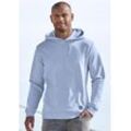 Hoodie JOHN DEVIN Gr. L (52/54), blau (hellblau) Herren Sweatshirts Langarm, Sweatshirt mit Rundhals und Kapuze, Baumwollmischung