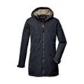 Parka KILLTEC "KOS 359 GRLS PRK" Gr. 140, blau (navy) Kinder Jacken