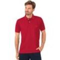 Poloshirt TRIGEMA "TRIGEMA Polohemd mit Brusttasche" Gr. L, braun (kirsch) Herren Shirts