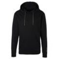 Hoodie BENCH. LOUNGEWEAR Gr. 44/46 (S), schwarz Herren Sweatshirts Langarm, Sweatshirt mit Rundhals und Kapuze, Baumwollmischung