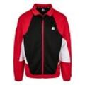 Trainingsjacke STARTER BLACK LABEL "Starter Black Label Herren Starter Laser Track Jacket", Herren, Gr. L, rot (schwarz, cityrot, weiß), 100% Polyester, mehrfarbig, klassisch, loose fit, amerikanischer Ausschnitt, Langarm, Jacken