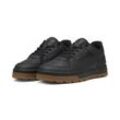 Sneaker PUMA "Caven 2.0 Abrupt Sneakers Erwachsene" Gr. 38.5, schwarz (schwarz gum weiß beige) Schuhe