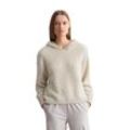 Strickpullover MARC O'POLO "aus supersoftem Schurwolle-Mix" Gr. L, beige Damen Pullover