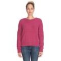 Strickpullover LE TEMPS DES CERISES "Daisy", Damen, Gr. L, rosa, 100% Polyester, unifarben, casual, normal, Rundhals, Pullover, mit modischen Knöpfen