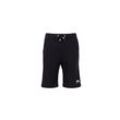 Sweatshorts ALPHA INDUSTRIES "Alpha Industries Men - Shorts Basic Short SL", Herren, Gr. L, Normalgrößen, schwarz, Obermaterial: 80% Baumwolle, 20% Polyester, Hosen