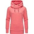 Hoodie RAGWEAR "Gripy Bold" Gr. S (36), lila (himbeere) Damen Sweatshirts kuscheliges Longsleeve Sweatshirt