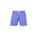 Shorts ALPHA INDUSTRIES "Alpha Industries Men - Basic Swim Short" Gr. L, Normalgrößen, lila (violet) Herren Hosen