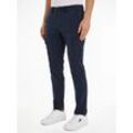 Cargohose TOMMY JEANS "TJM AUSTIN LIGHTWEIGHT CARGO" Gr. 30, Länge 34, blau (schwarz night navy), Herren, Web, Obermaterial: 98% Baumwolle, 2% Elasthan, Hosen, mit Logoprägung