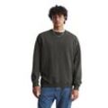 Sweatshirt MARC O'POLO DENIM "aus reiner Bio-Baumwolle" Gr. L, schwarz, Herren, Obermaterial: 100% Baumwolle, unifarben, Sweatshirts