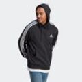 Kapuzensweatshirt ADIDAS SPORTSWEAR "ESSENTIALS FRENCH TERRY 3STREIFEN HOODIE" Gr. XXXL, schwarz-weiß (black, white) Herren Sweatshirts