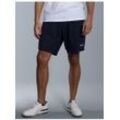 Bermudas TRIGEMA "TRIGEMA Bermuda mit praktischem Kordelzug", Herren, Gr. L, US-Größen, blau (navy), 70% Baumwolle, 30% Polyester, Hosen