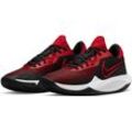 Basketballschuh NIKE "Precision 6", Gr. 42,5, schwarz, Textil, Synthetik, sportlich, Schuhe