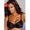 Push-up-BH ABRACADA BRA "Abracada Bra Waterbra" Gr. 70, Cup A, schwarz, Damen, Microtouch, Obermaterial: 82% Polyamid (TACTEL), 18% Elasthan (LYCRA), BHs, mit Bügel und integrierten Push-up Spezialkissen