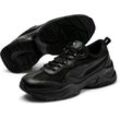 Sneaker PUMA "CILIA" Gr. 37, schwarz (puma schwarz, puma silber, peach bud) Schuhe