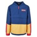 Allwetterjacke STARTER BLACK LABEL "Starter Black Label Herren Starter Multicolored Logo Windbreaker", Herren, Gr. M, bunt (rot, blau, gelb), 100% Polyamid, mehrfarbig, casual, normal, ohne Ausschnitt, Langarm, Jacken