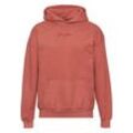 Kapuzensweatshirt SEAN JOHN "Sean John Herren" Gr. M, rot (lightrot), Herren, 100% Baumwolle, Sweatshirts