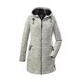 Fleecejacke "Roshana", Damen, Gr. 36, beige (naturweiß), 70% Polyester 30% Baumwolle, G.I.G.A. DX BY KILLTEC, sportlich, Jacken, Topseller