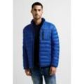 Steppjacke STREET ONE MEN Gr. L (52), blau (royal blau) Herren Jacken mit Brusttasche