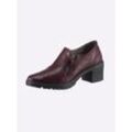 Pumps CLASSIC BASICS Gr. 37, rot (bordeaux), Damen, Glattleder, Schuhe