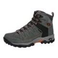 Wanderstiefel BRÜTTING "Outdoorstiefel Mount Pinos High", Gr. 41, grau, Leder, Schuhe