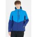 Softshelljacke WHISTLER "RODNEY", Herren, Gr. 5XL, blau (hellblau), 100% Polyester, mehrfarbig, unifarben, casual, normal, ohne Ausschnitt, Langarm, Jacken, mit wind- und wasserdichter Membran