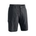 Funktionsshorts MAIER SPORTS "Main" Gr. 48, Normalgrößen, schwarz Herren Hosen Shorts, kurze Outdoor-Hose, Bermuda mit 4 Taschen, Regular Fit