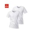 T-Shirt H.I.S Gr. S, weiß Herren Shirts mit Rundhalsausschnitt perfekt als Unterziehshirt