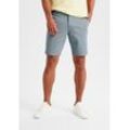 Chinoshorts H.I.S "regular-fit" Gr. 33, N-Gr, blau (graublau) Herren Hosen Shorts aus elastischer Baumwoll-Qualität