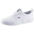 Sneaker TOMMY JEANS "WMN CLASSIC SNEAKER" Gr. 41, weiß Damen Schuhe mit gepolstertem Schaftrand, Freizeitschuh, Halbschuh, Schnürschuh