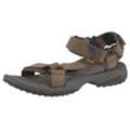 Sandale TEVA "Terra Fi Lite Leather", Gr. 43, braun, Leder, sportlich, Schuhe Outdoorsandale