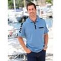 Poloshirt CATAMARAN "Kurzarm-Poloshirt" Gr. 48/50, blau (hellblau) Herren Shirts