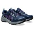 Trailrunningschuh ASICS "TRAIL SCOUT 3", Gr. 43,5, blau (night sky, bold magenta), Textil, Synthetik, sportlich, Schuhe