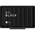 WD_BLACKTM D10 Game Drive 8 TB, 3,5 Zoll, Gaming-Festplatte, Schwarz/Weiß