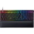 RAZER Huntsman V2 Snap Tap, Tastatur, Opto-Mechanical, Razer Linear Optical Switch (Rot), kabelgebunden, Schwarz