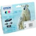 4 Epson Tinten C13T26164010 26 4-farbig